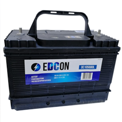 Аккумулятор EDCON 105Ah 680A, 12V